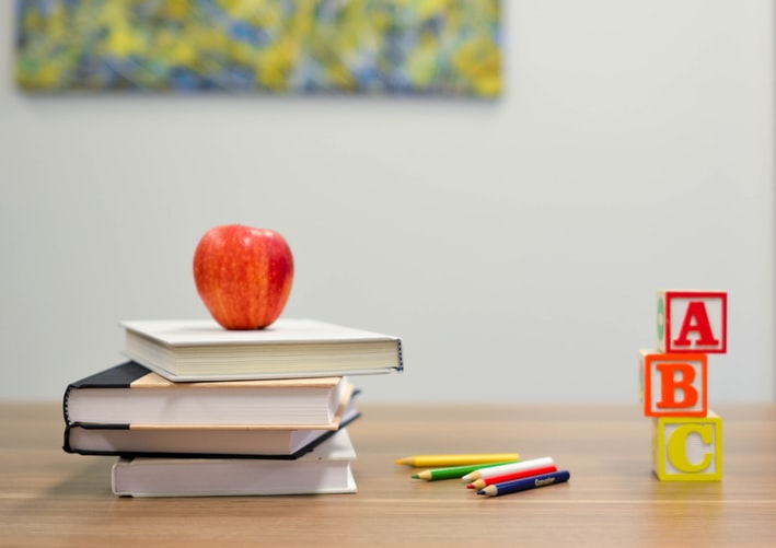 teachers desk