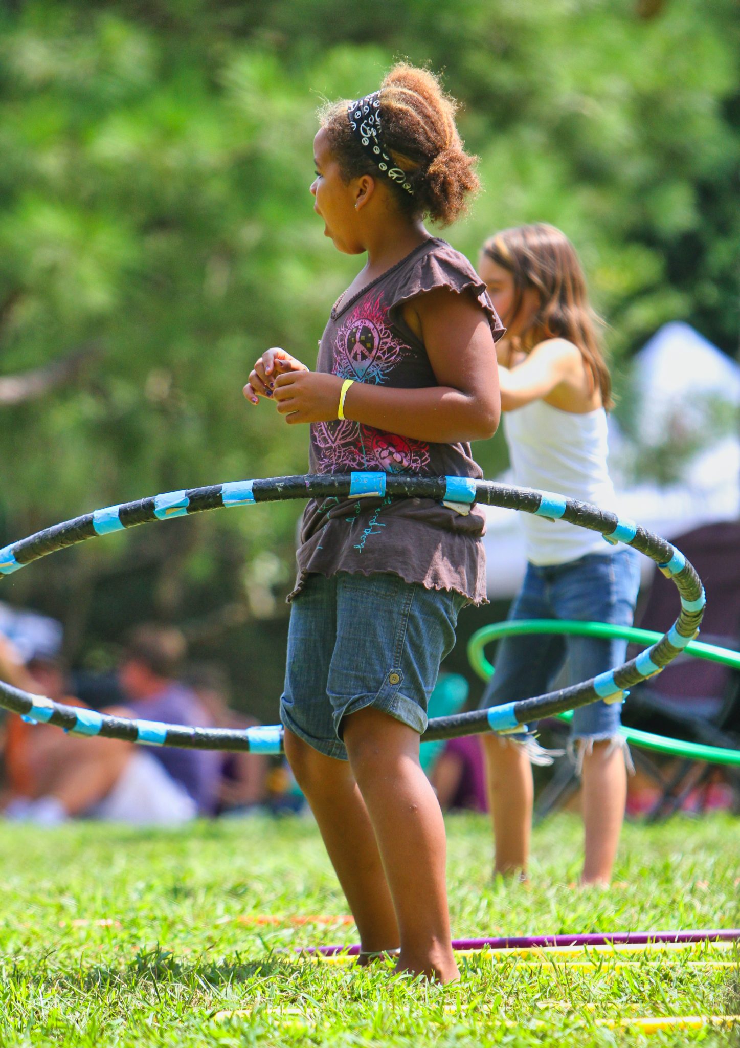 hula hooping