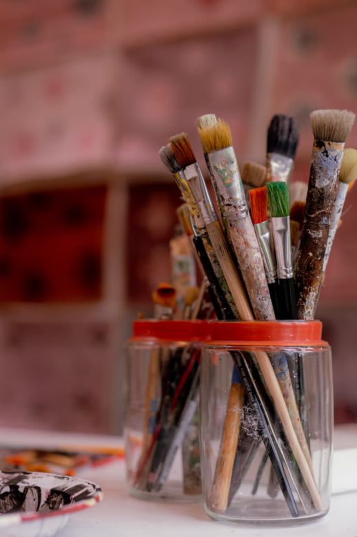 Art Design Artist Palette Paint brushes