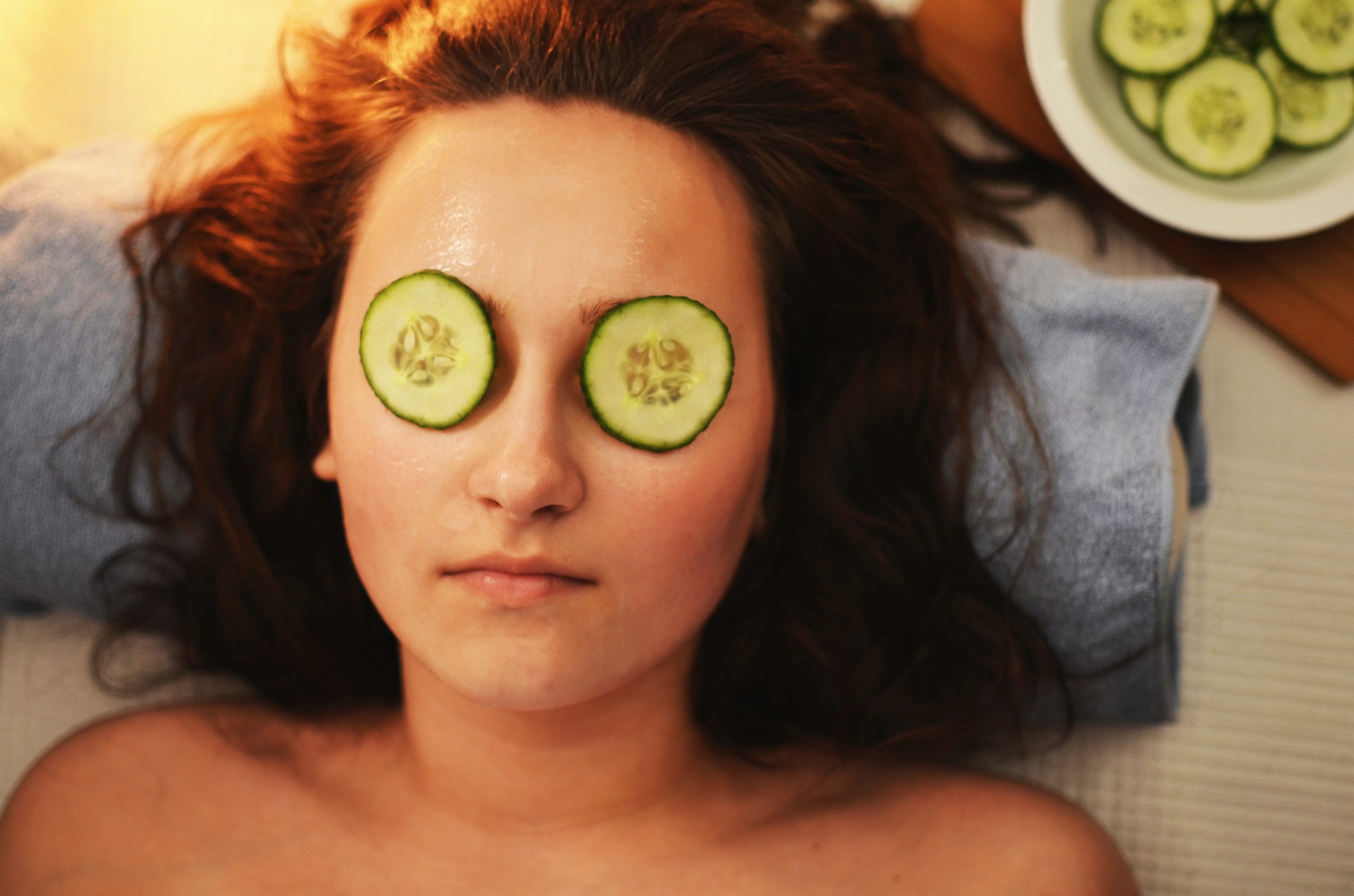 Cucumber on Eyes Amphy