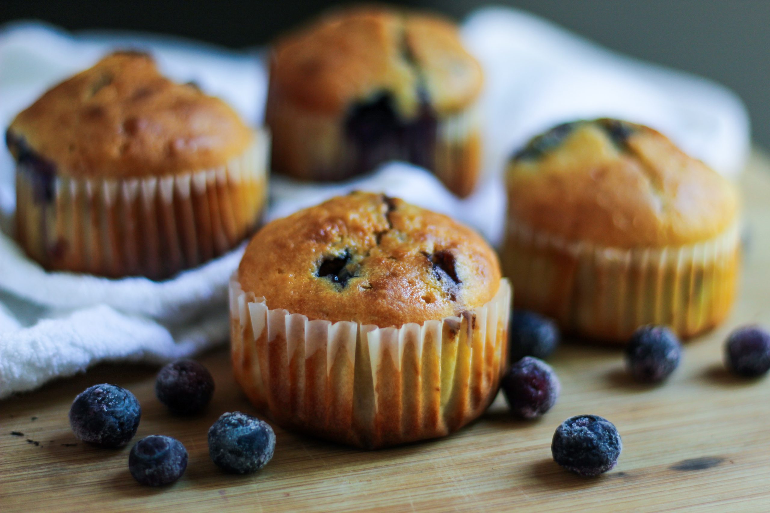 Fluffy Blueberry Muffin