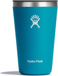 blue hydroflask water tumbler