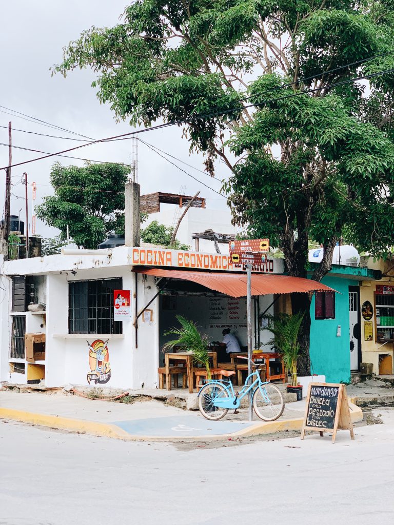 a food stand in mexico