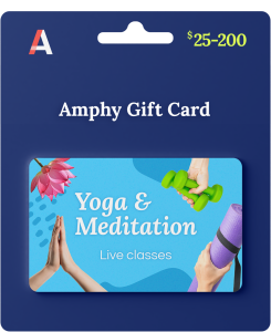 yoga and meditation gift card