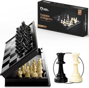  KAILE 10 Magnetic Chess Sets - 3 in 1 Travel Chess