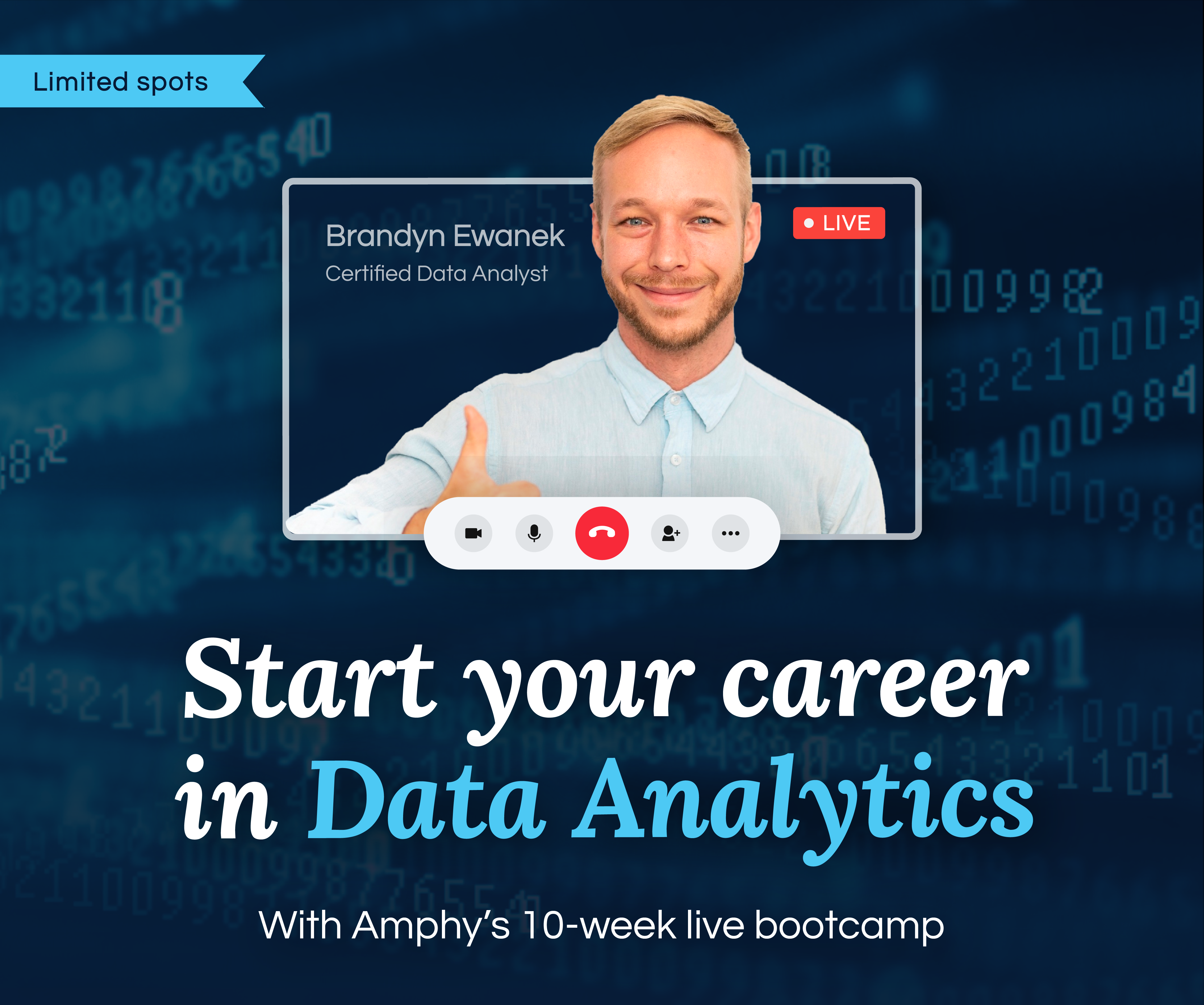 advertisement for data analytic bootcamp