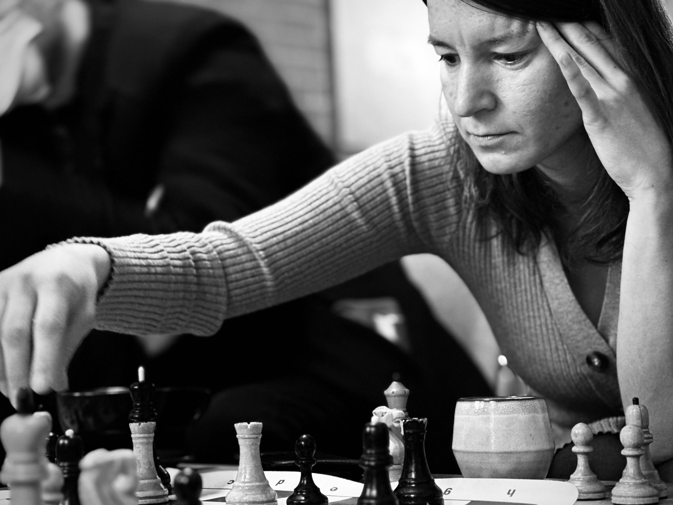 Chess grandmaster Judit Polgar is photographed July 8, 1992 in New